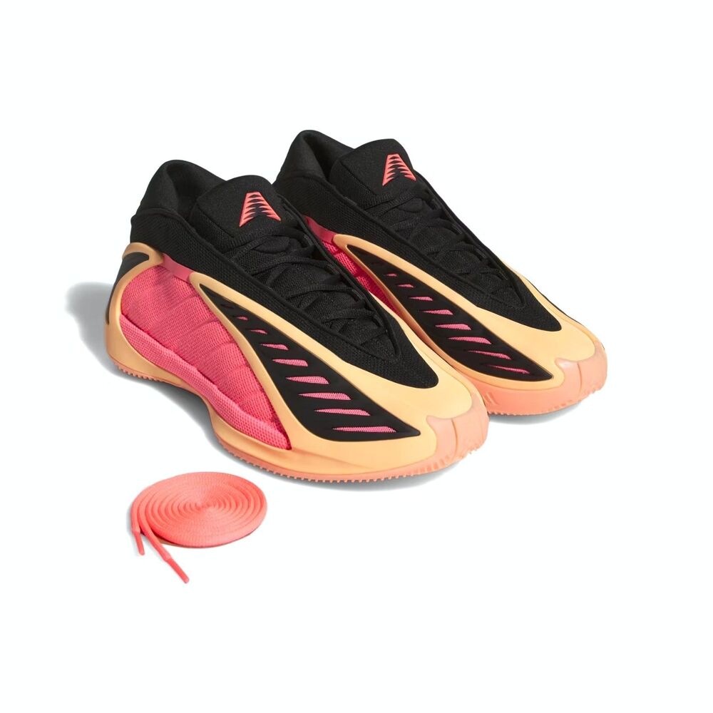 ADIDAS ANTHONY EDWARDS 2_ACID ORANGE/BLACK/ACID RED JS3514-Mens Size 10
